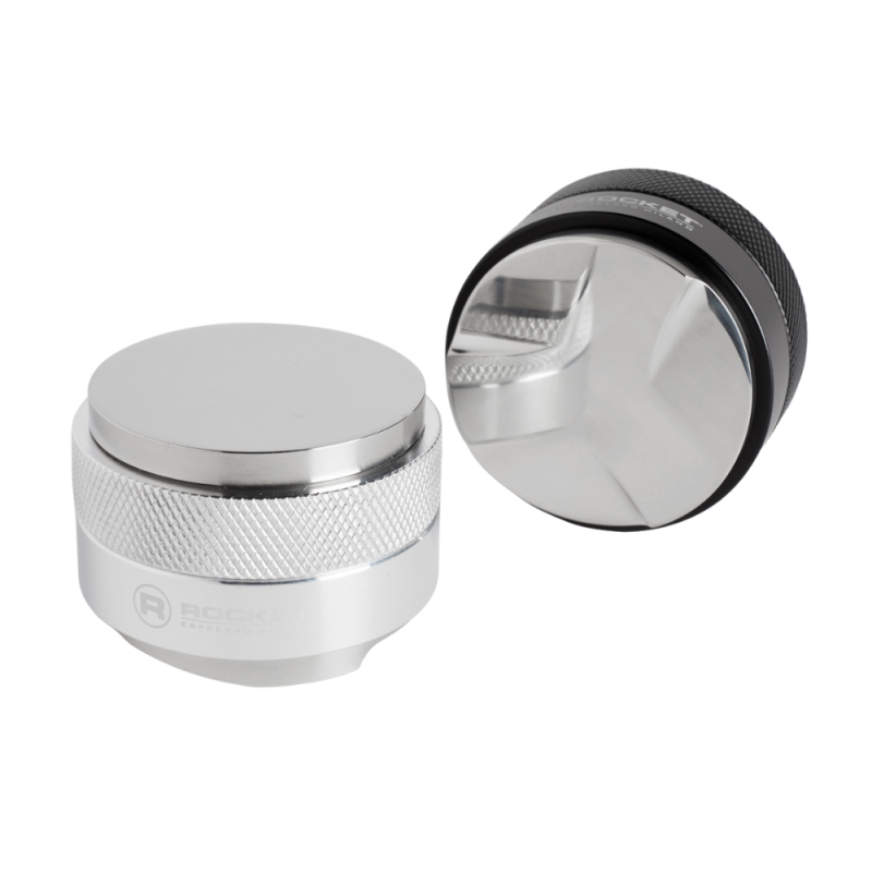 Rocket Tamper & Leveler Black - Sleek Design