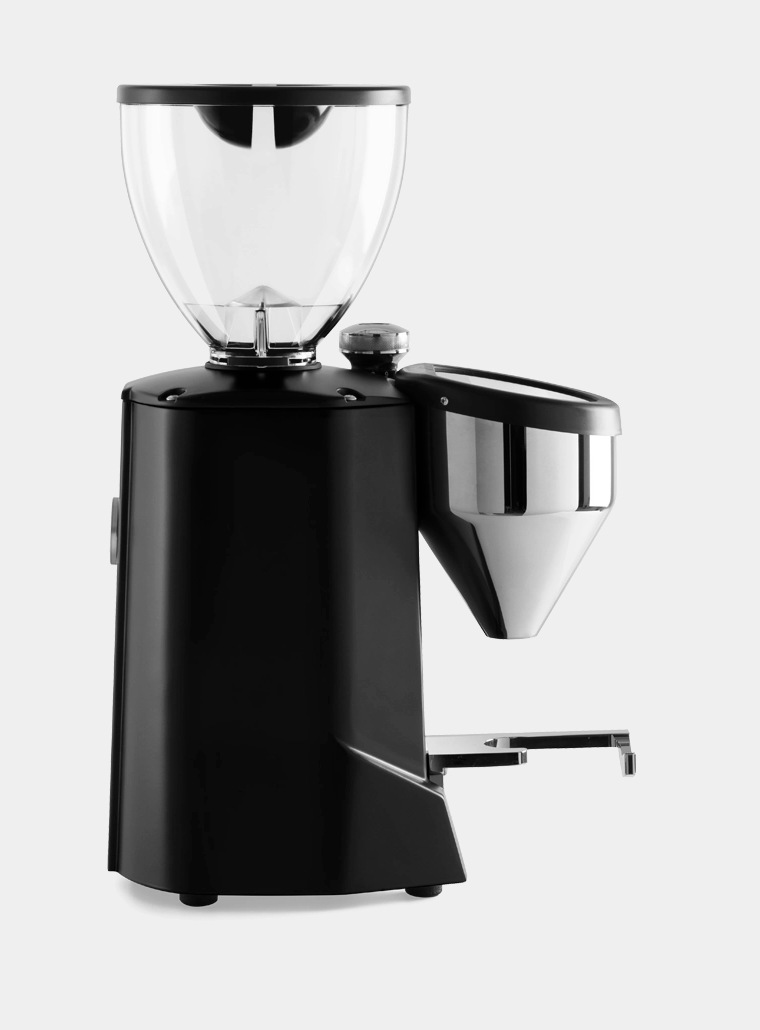 Rocket Fausto UK Plug Coffee Grinder - 65mm Flat Burrs - Black - 220 V
