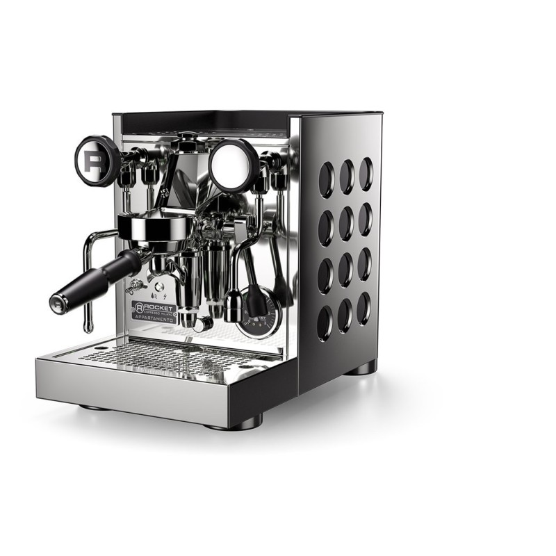 Rocket Appartamento TCA Espresso Machine - Compact & Elegant - Black - 220 V
