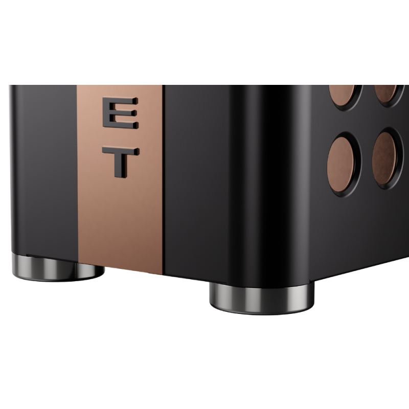 Rocket Appartamento TCA Espresso Machine - Compact & Elegant - Black/copper - 220 V