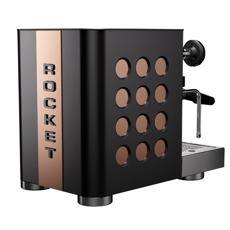 Rocket Appartamento TCA Espresso Machine - Compact & Elegant - Black/copper - 220 V