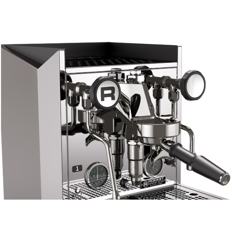 Rocket Giotto V Fast Espresso Machine - Fast Heat-Up Design - Chrome - 220 V