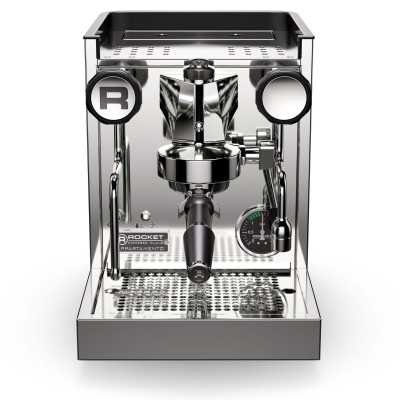 Rocket Appartamento TCA UK Plug Espresso Machine - Compact & Elegant - White - 220 V