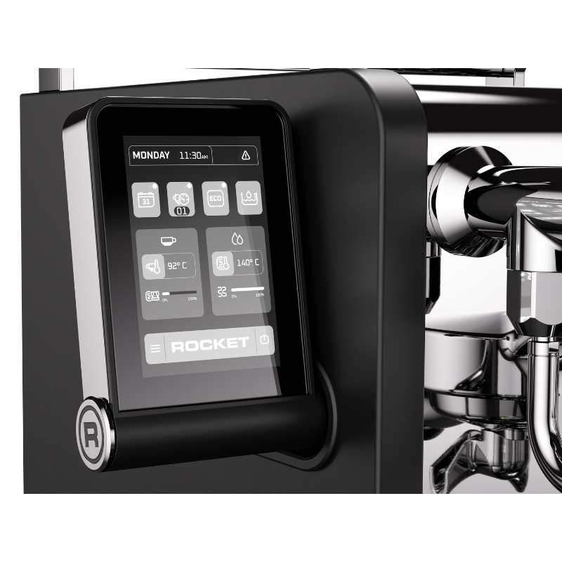 Rocket R58 Tune Espresso Machine - Dual Boiler & PID - Black - 110 V