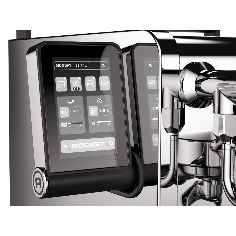 Rocket R58 Tune Espresso Machine - Dual Boiler & PID - Chrome - 220 V