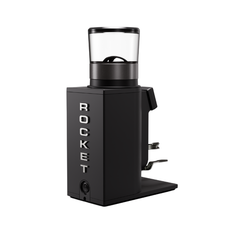 Rocket Gravo Coffee Grinder - Grind by Weight 63 mm - Black - 110 V
