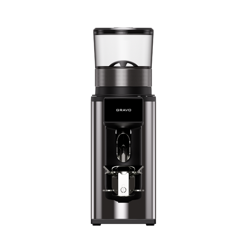 Rocket Gravo Coffee Grinder - Grind by Weight 63 mm - Chrome - 110 V