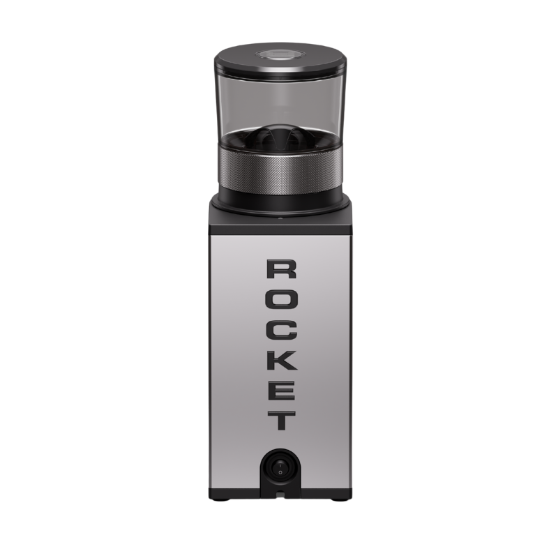 Rocket Gravo Coffee Grinder - Grind by Weight 63 mm - Chrome - 220 V