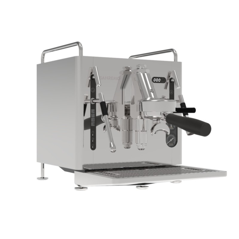 Sanremo Cube R Espresso Machine - Modern & Efficient - Chrome - 220 V