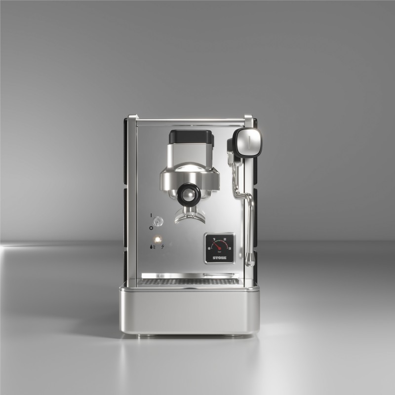 Stone Mine Espresso Machine - Durable & Reliable - Inox/black - 220 V