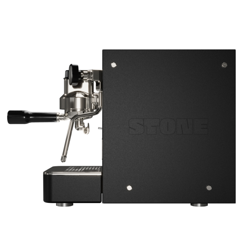 Stone Lite Espresso Machine - Compact & Handcrafted in Milan - Black - 110 V