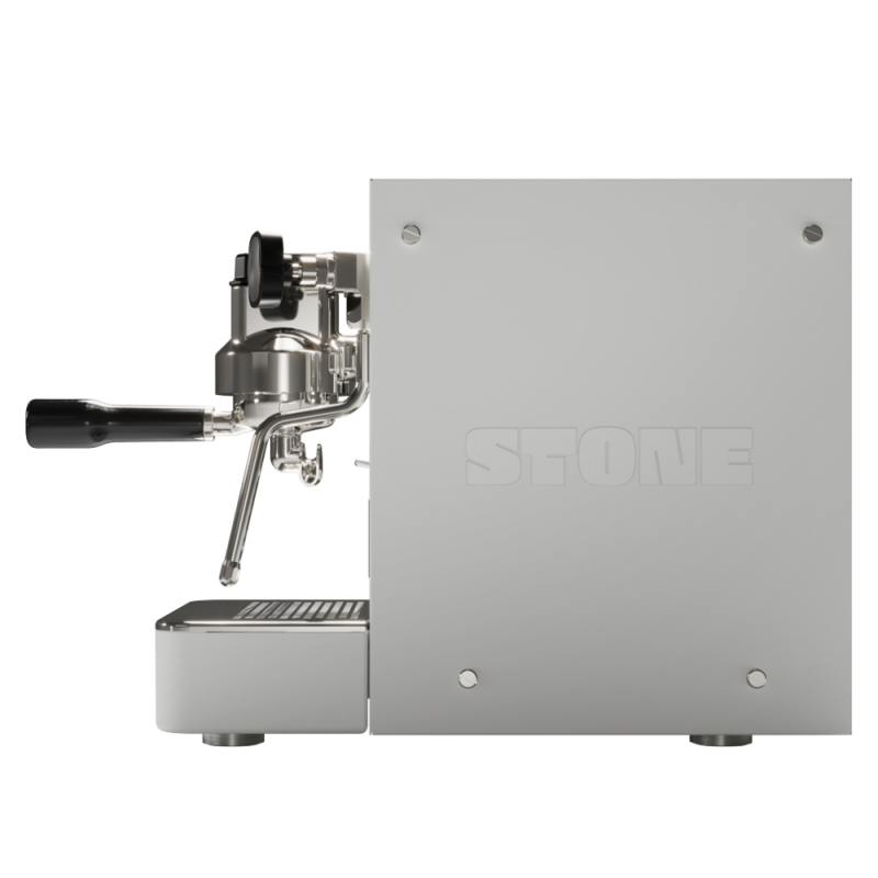 Stone Lite Espresso Machine - Compact & Handcrafted in Milan - White - 110 V