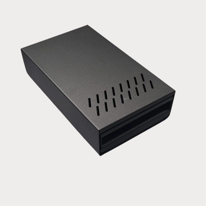 The Knock Drawer Co. Ground Cub EM Knock Box - Black