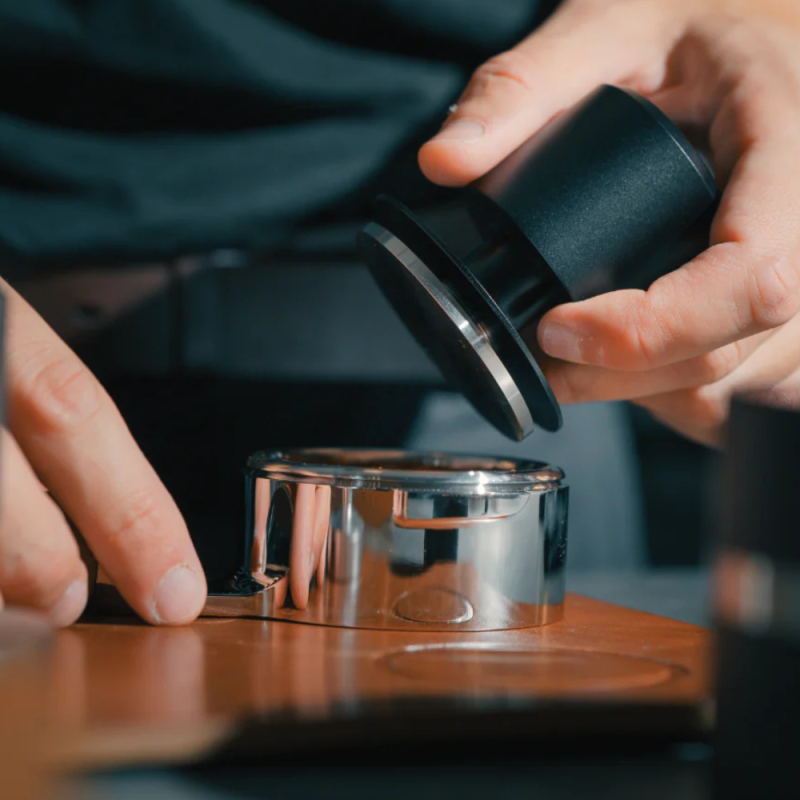 Weber Workshops Really Nice Tamper 58mm - Self-Leveling - Black