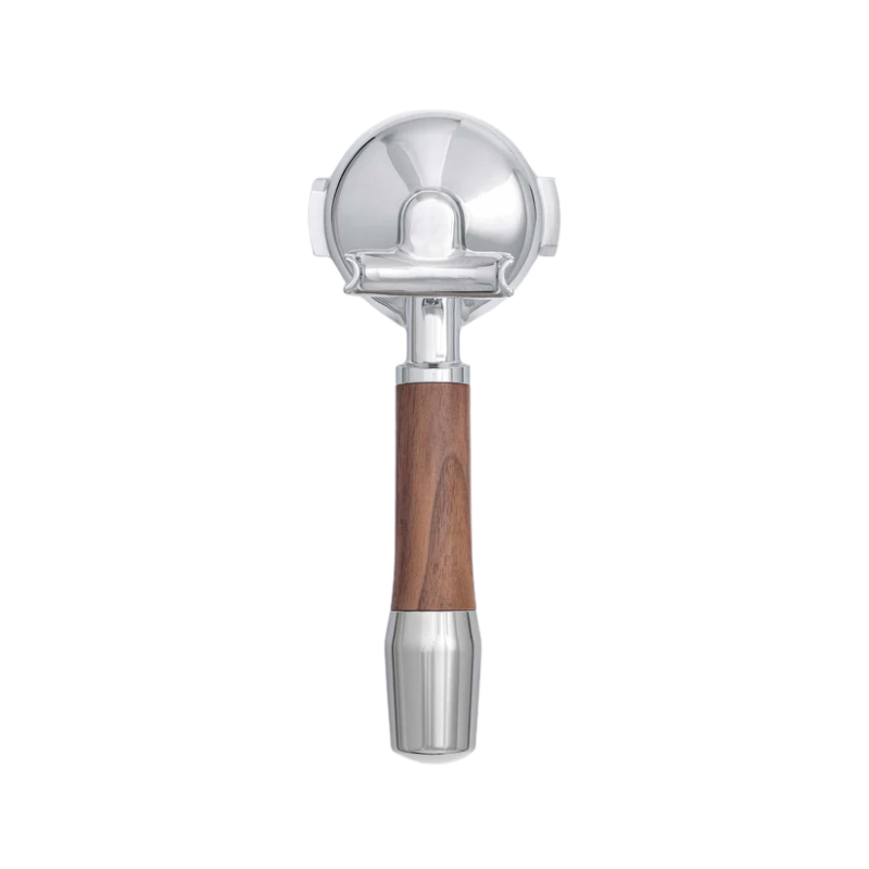 Wiedemann Double Spout Portafilter Elegant Walnut