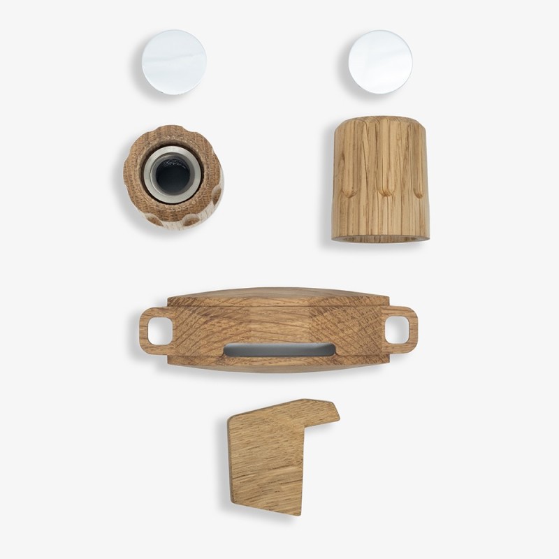 Wiedemann Manufaktur Wooden Set for La Marzocco Linea Micra - Oak