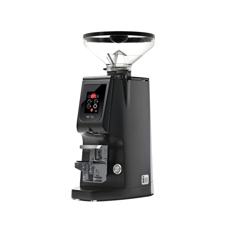 Eureka Atom W 75 Coffee Grinder - Red Speed - Black - Short Hopper - 110 V
