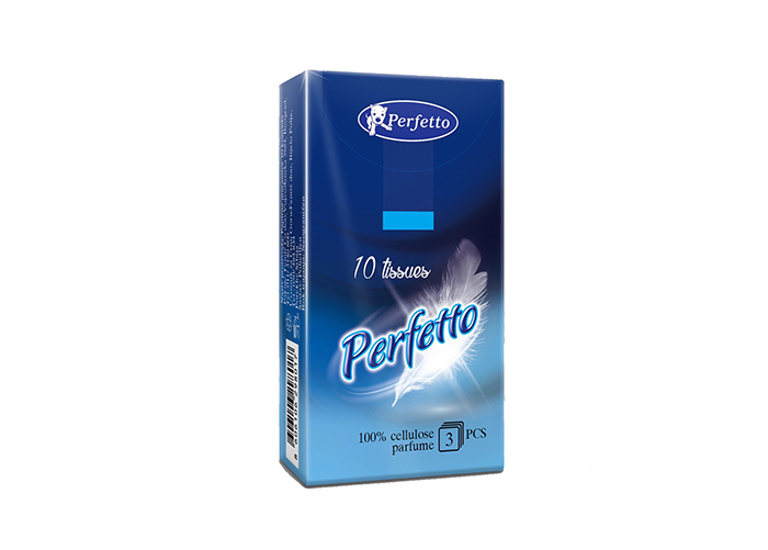 Papirne maramice Perfetto 10/1 - 3 sl. (200 kom)